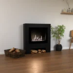 GLOW FIRE HARSTAD RW BLACK sisseehitatud biokamin