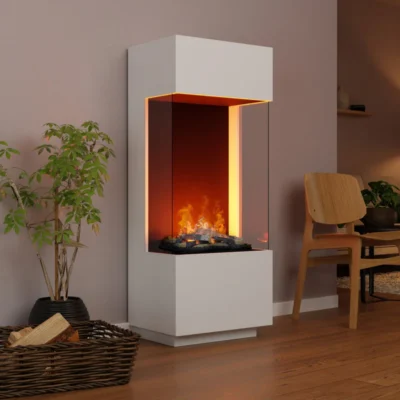 GLOW FIRE OGF1 Cassette 400 Logset pastatomas vandens garų židinys
