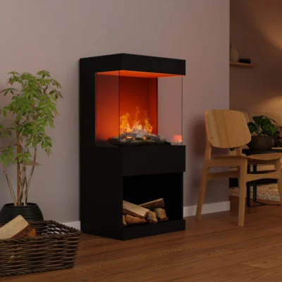 GLOW FIRE OGF2 Cassette 400 Logset pastatomas vandens garų židinys