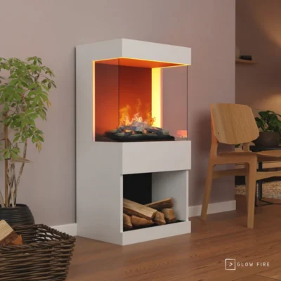 GLOW FIRE OGF2 Cassette 400 Logset pastatomas vandens garų židinys