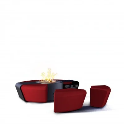 Glammfire CIRCUS RED malkinė lauko laužavietė