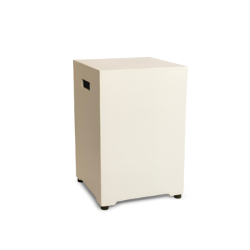 HAPPY COCOONING apsauginis gaubtas SQUARE TRAVERTINE