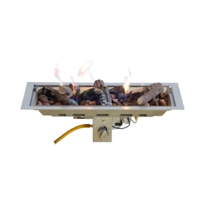 MUZTAG RECTANGULAR GAS BURNER 67 cm įmontuojamas dujinis lauko židinys