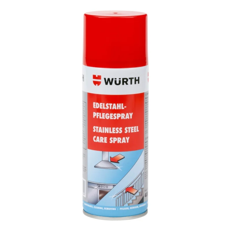 WURTH nerūdijančio plienio valiklis 400 ml WURTH Strong Stainless Steel Cleaner 400 ml - Image 1