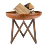 CORTEN DEEP TALL 80 металлическая костровая чаша