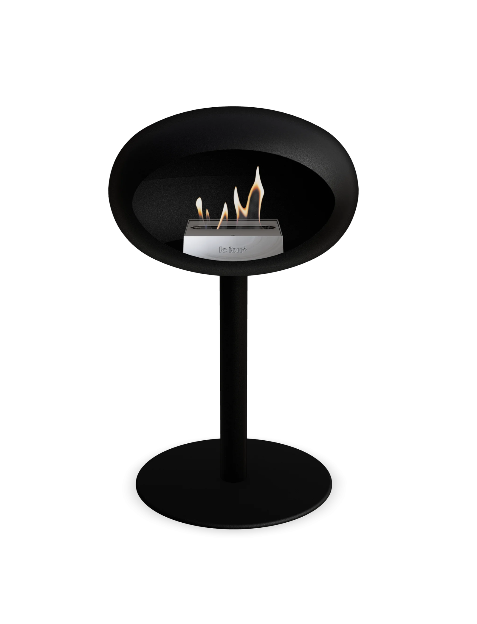 LE FEU BLACK GROUND STEEL LOW 60 mm pastatomas biožidinys LE FEU BLACK GROUND STEEL LOW 60 mm pastatomas biožidinys