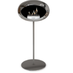 LE FEU CHROMED SILVER GROUND STEEL HIGH pastatomas biožidinys