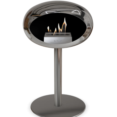 LE FEU CHROMED SILVER GROUND STEEL LOW 60 pastatomas biožidinys