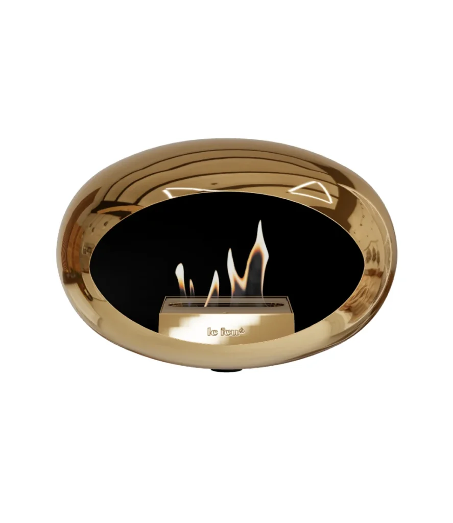 LE FEU WALL CHROMED ROSE GOLD biožidinys pakabinamas