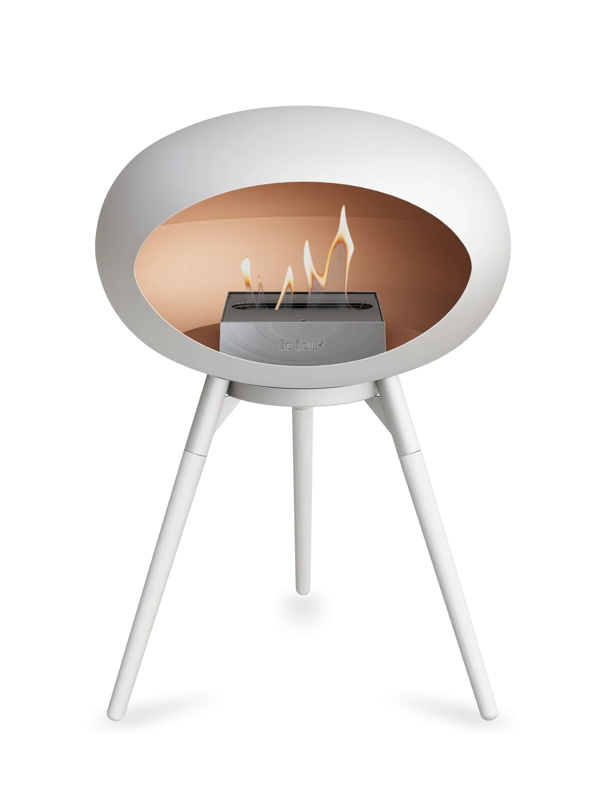 LE FEU WHITE GROUND WOOD LOW pastatomas biožidinys LE FEU WHITE GROUND WOOD LOW pastatomas biožidinys