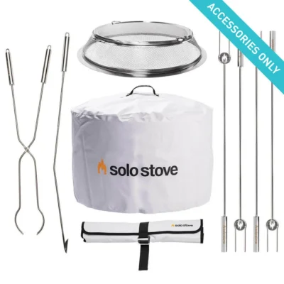SOLO STOVE YUKON 2.0 – metalinė bedūmė laužavietė aksesuarų rinkinys