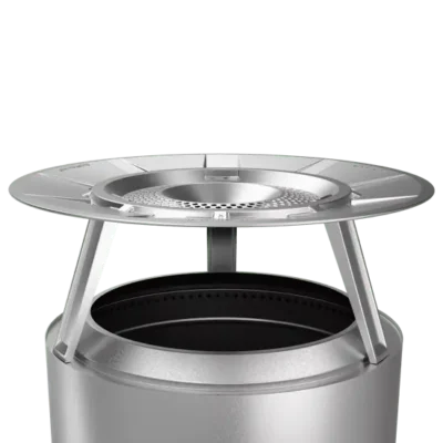 SOLO STOVE YUKON 2.0 – metalinė bedūmė laužavietė karščio deflektorius