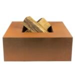 STAL CORTEN SQUARE 100 metalinė laužavietė