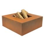 STAL CORTEN SQUARE 100 metalinė laužavietė