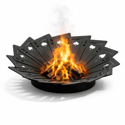 VANGOG POKER FLAME metalinė laužavietė