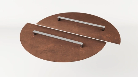 HETTA GTO 100 CORTEN laužavietės dangtis