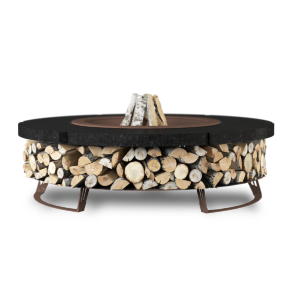 HETTA ROUND 230 CORTEN-MONUMENTAL malkinė lauko laužavietė