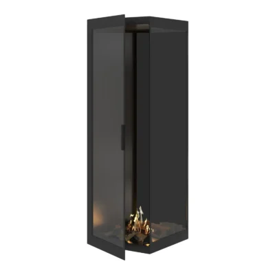 WILD FLAME CORNER 60X180 RIGHT kampinis biožidinys įmontuojamas