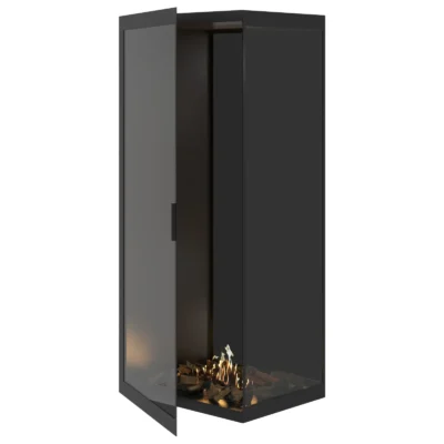 WILD FLAME CORNER 80X200 RIGHT kampinis biožidinys įmontuojamas