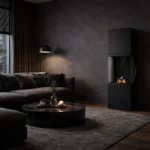 WILD FLAME MAVELLINO BLACK brīvi stāvošs biokamīns