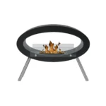 WILD FLAME MOSIAN BLACK напольный биокамин