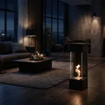 WILD FLAME SARIO BLACK eraldiseisev biokamin
