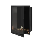 WILD FLAME VERTICAL 80X100 built-in biofireplace